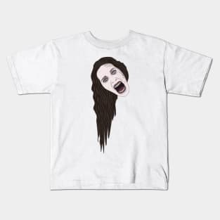 The Bent Neck Lady Kids T-Shirt